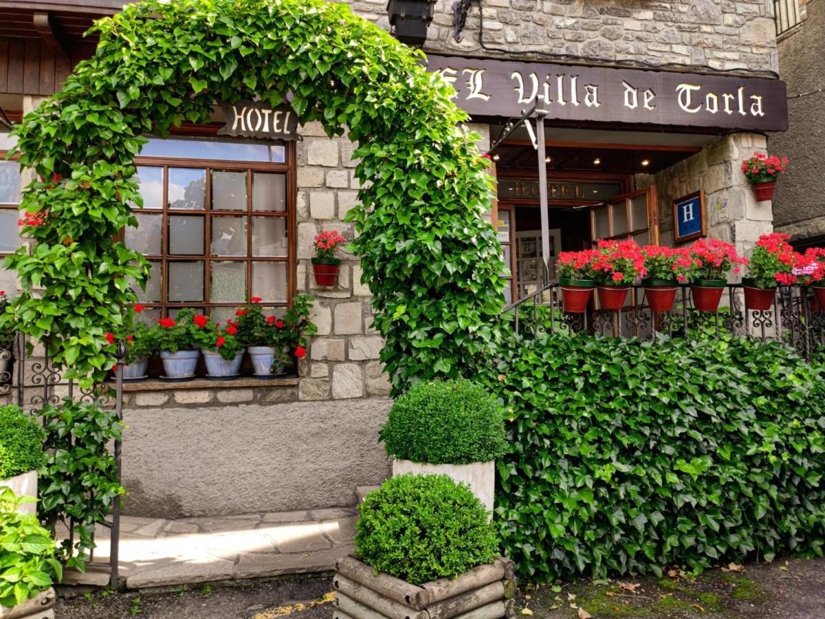 Hotel Villa De Torla Exterior foto